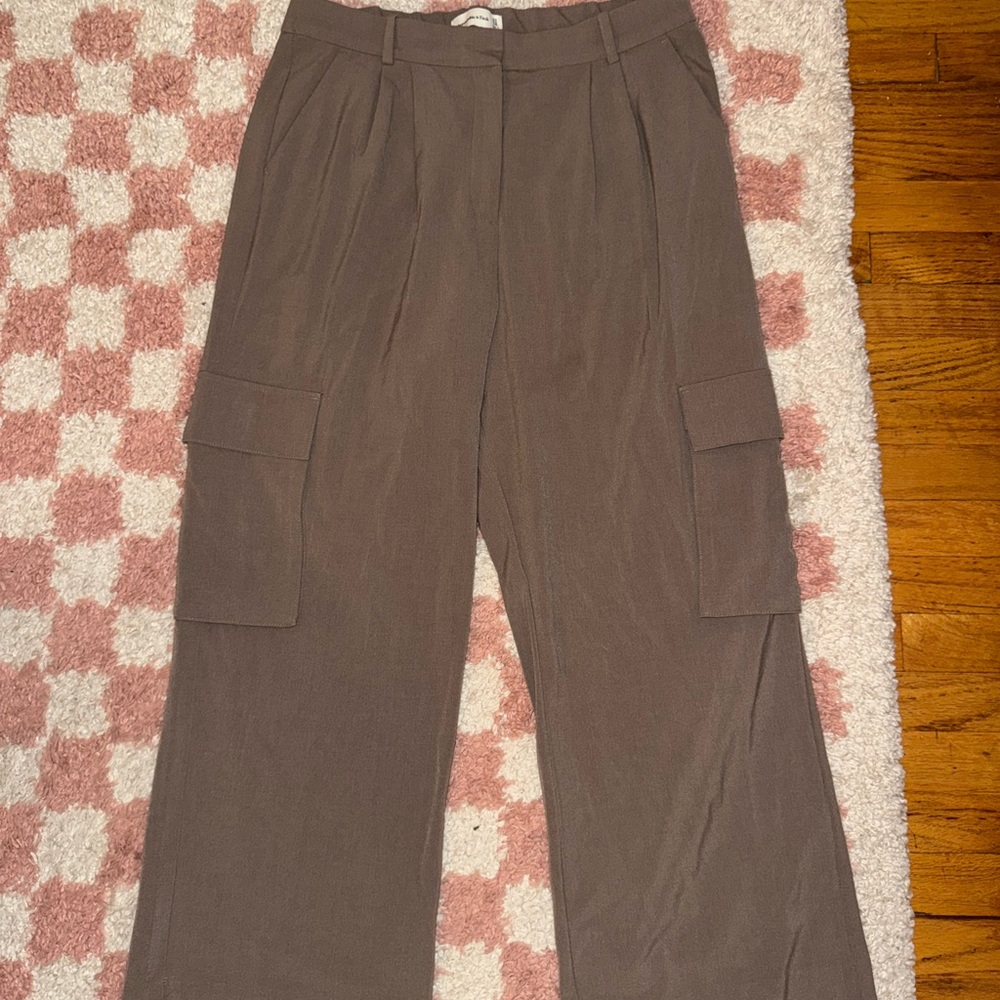 Abercrombie & Fitch Brown Cargo Trousers